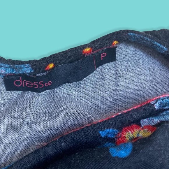 Unique Floral Romper - Picture 3 of 5